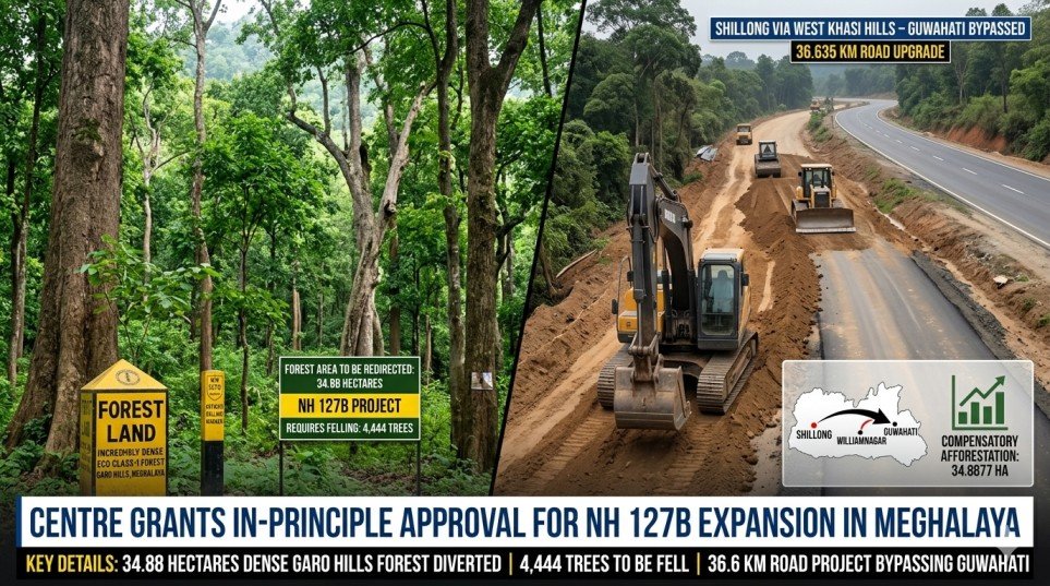 Centre Approves Forest Clearance For Meghalaya Highway Project