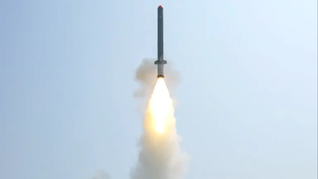 Drdo On Monday Successfully Flight‑tested The Indigenously Developed Long Range Land Attack Cruise Missile (lrlacm)